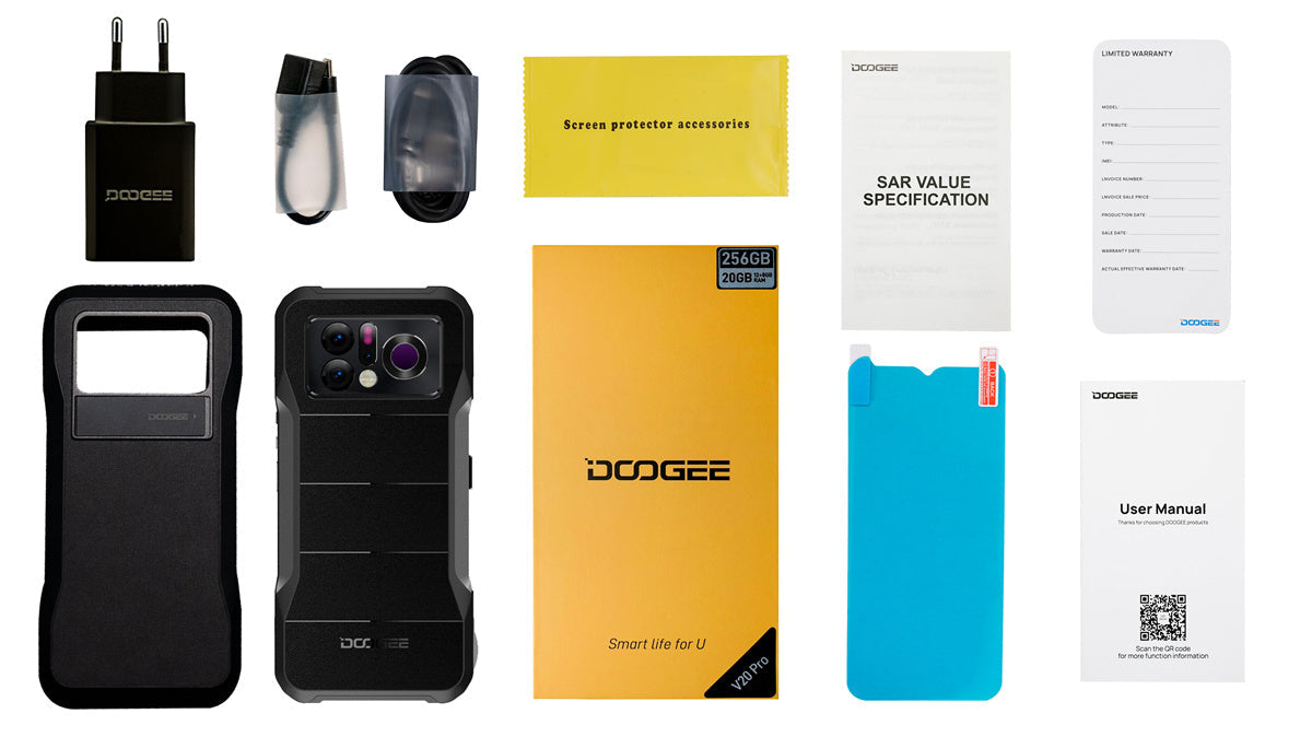 DOOGEE V20 Pro RUGGED PHONE サーマルイメージング機能